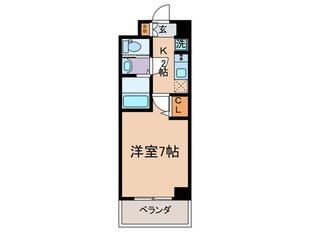 キンブリッジ京都千本丸太町の物件間取画像